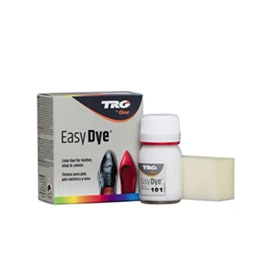 Immagine di TRG The One Easy Dye, colorante per il ripristino del colore delle scarpe in pelle, Bianco (101 White), 25 ml