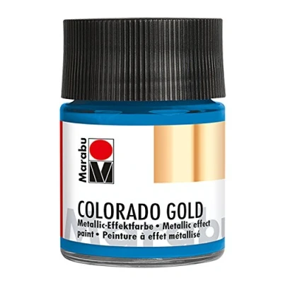 Immagine di Marabu Colore Effetto, Petrolio Metallico, 50 ml (1er Pack), 12640005792