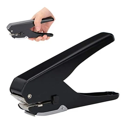 Immagine di Pinze Perforatrice a Foro Punzonatrice Singolo Metall Puncher Carta 1 Bucatrice Perfetta da Utilizzare Casa, in Ufficio e Scuola