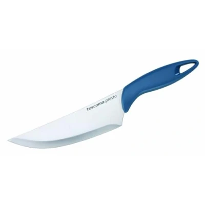 Immagine di Tescoma 863030 Presto Coltello Cuoco, Acciaio Inossidabile, Blu, 20 cm, 1 Pezzo