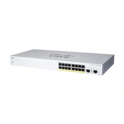 Immagine di Cisco Business Smart Switch CBS220 16T 2G 16 porte GE 2 SFP da 1G Garanzia hardware limitata di tre anni (CBS220 EU)