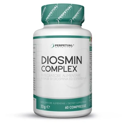 Immagine di Diosmina ed Esperidina, Integratore Microcircolo e Circolazione Gambe, 60 compresse. UTILE in caso di Vene Varicose, Gambe Gonfie Capillari Rotti. Con Vitamina C, Rusco Ippocastano.