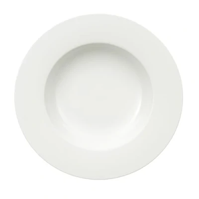 Immagine di Villeroy &amp; Boch Royal Piatto Fondo in Lucida, Porcellana Premium Bone, Bianco, 24 cm