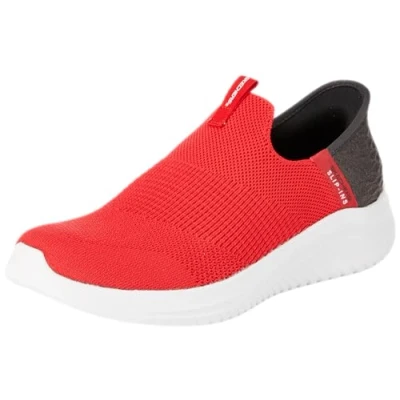Immagine di Skechers Boys, Scivolare su, Red Textile/Black Trim, 40 EU