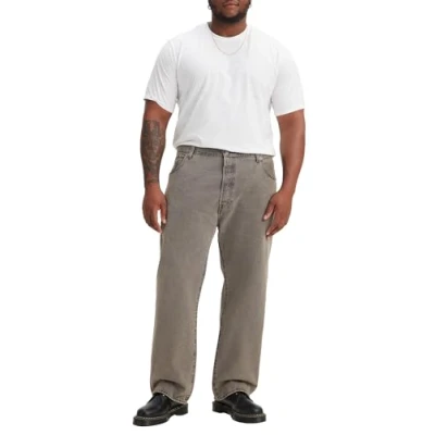 Immagine di LEVI&#039;S Plus 501 Original B&amp;T Jeans a sigaretta, Uomo, Taglia: 36x38, Grey denim