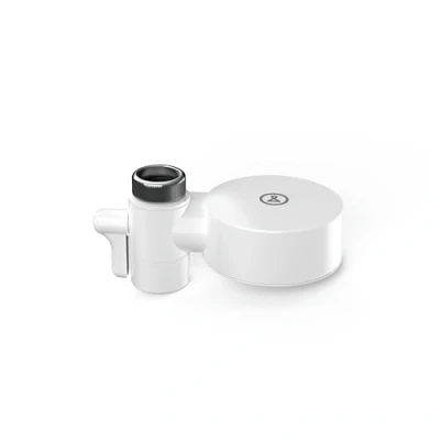Immagine di Tappwater EcoPro Compact Il più piccolo Filtro per acqua di rubinetto, filtra 100 sostanze. Sistema filtraggio a 5 stadi con nanotecnologia. rubinetto (bianco).