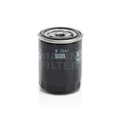 Immagine di MANN FILTER W 7041 Filtro olio 3/4 16 UNF 1B con una valvola blocco arretramento ad avvitamento NISSAN: TERRANO 2, Pick Up, Almera II Hatchback