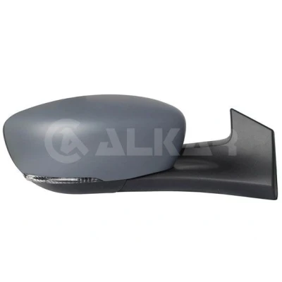 Immagine di Specchietto retrovisore esterno Alkar 6132178 Dx con la prima mano elettrico termico, sensore temperatura, convesso per veicolo guida a Sx