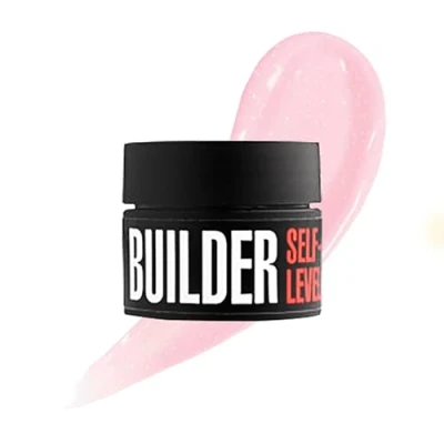 Immagine di Kodi Professional Gel Ricostruzione Unghie Builder Self Level Pink Shiny Modellare UV LED Smalto Semipermanente Rosa Nudo Brillante 13 ml