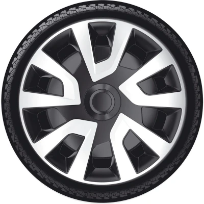 Immagine di AutoStyle PP 5355 Copricerchi 15Inch nero/argento