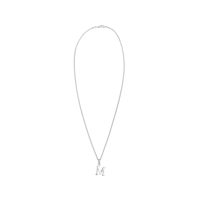 Immagine di Elli Collana Donne Ciondolo Lettera M in Argento Sterlino 925
