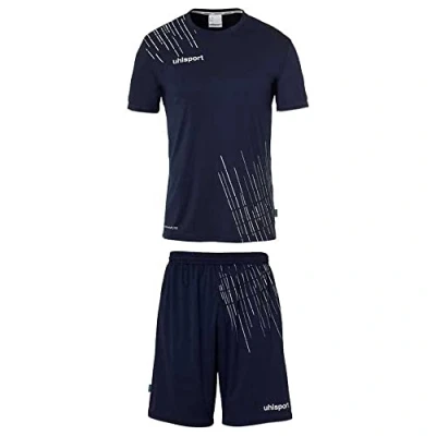Immagine di uhlsport Score 26 football calcio trikot Set camicia funzionale maglia t shirt di magliette da completo con maglietta e pantaloncini sportivi uomo bambini ragazzi