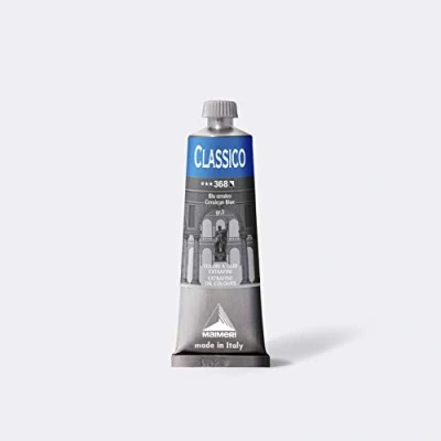 Immagine di Maimeri CLASSICO 60 ml, Extra feine Künstlerölfarbe, Farbton Coelinblau