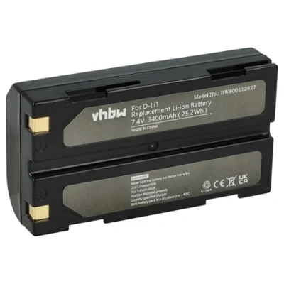 Immagine di vhbw Li Ioni Batteria 3400mAh (7.4V) compatibile con Trimble GPS Receiver R3, R4, R5, R6 sostituisce D Li1, C8872A