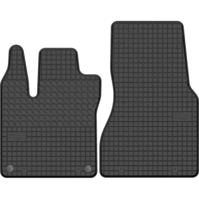 Immagine di Set di tappetini in gomma anteriori per Renault Twingo III (2014) 2 pezzi su misura