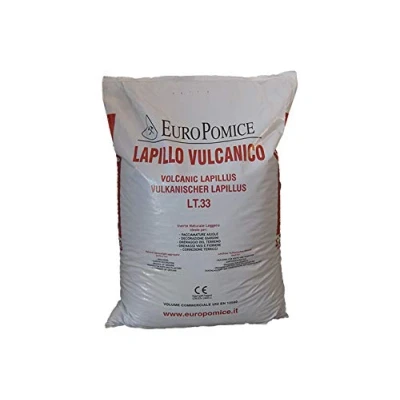 Immagine di Lapillo vulcanico rosso in sabbia, lava vulcanica 0/3 mm (c.ca 39 kg 33 lt)