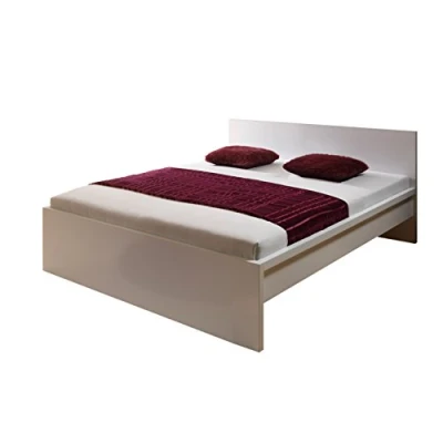 Immagine di AVANTI TRENDSTORE Melitta Struttura letto, disponibile in 3 diverse misure e 2 diversi colori (Bianco, 140_x_200_cm)