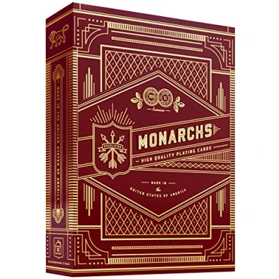 Immagine di Theory THEORY11 &amp; Bicycle, Carte da Gioco Red Monarch, Versione Originale 1
