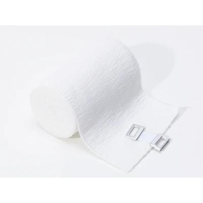 Immagine di Previs PreviBielastica, Benda Elastica Medio Leggera Compressiva, Compressione Forte, Singolarmente Confezionati, con Clip, 10 Pezzi 5 m x 8 cm