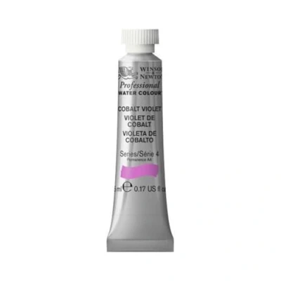 Immagine di Winsor &amp; Newton 8840311 Professional Vernici ad acquerello, vivaci e resistenti alla luce, pigmenti per artisti nella concentrazione più forte, tubo da 5 ml, Viola Di Cobalto