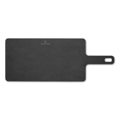 Immagine di Victorinox Tagliere da cucina con manico, Handy Serie, per Servire Carne, Verdure e Formaggio, 35.6 x, 19 0.5, Lavabile in lavastoviglie, Nero