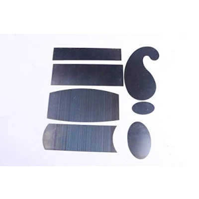 Immagine di 1 set di raschietti per violino e chitarra, in acciaio legno 7pcs