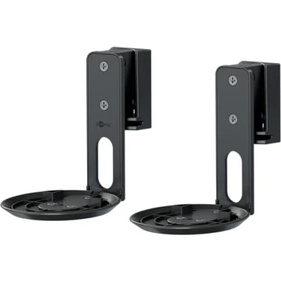 Immagine di goobay supporto da parete per Sonos Era 100 / altoparlante fino a 3 kg/girevole e inclinabile/nero 71025