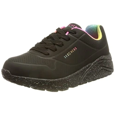 Immagine di Skechers Uno Lite Rainbow Speckle, Sneakers Bambine e ragazze, Nero Pu Multi Trim, 34 EU