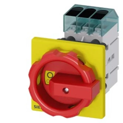 Immagine di Interruttore sezionatore Rosso, Giallo 3 poli 16 mm² A 690 V/AC Siemens 3LD30540TK53