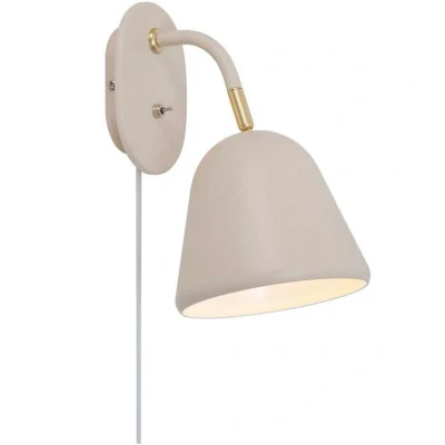 Immagine di Nordlux Applique Fleur con estetici elementi ottone