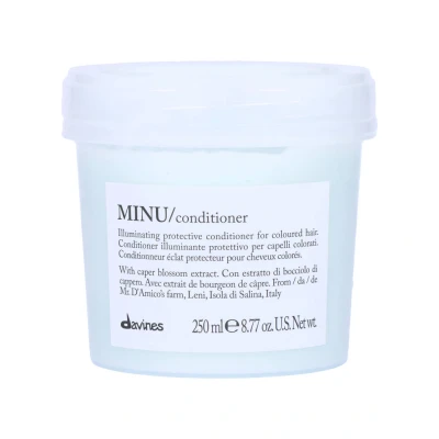 Immagine di Davines MINU Conditioner 250ml Balsamo illuminante protettivo per capelli colorati New Pack 2022