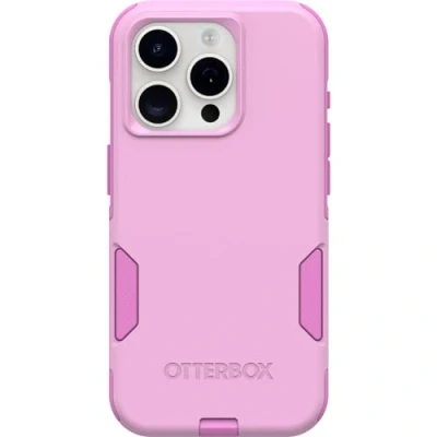 Immagine di OtterBox Custodia per iPhone 15 PRO (Only) serie Commuter Run WILDFLOWER (Rosa), Sottile e Resistente, Tascabile, con Protezione Le Porte