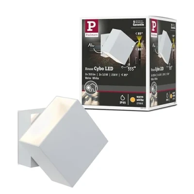 Immagine di Paulmann Cybo 18003 Lampada da parete per esterni a LED 6 W Bianco