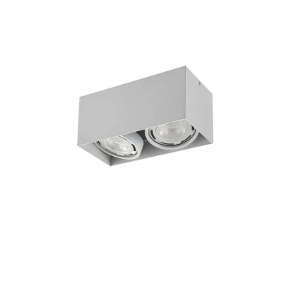 Immagine di Arcchio Faretto da soffitto Mabel, a 2 luci, 27 cm, bianco, GU10