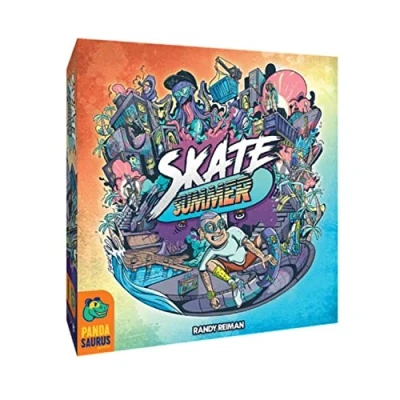 Immagine di Pandasaurus Skate Summer Gioco da tavolo di strategia Età 14+ Per 2 5 giocatori Inglese