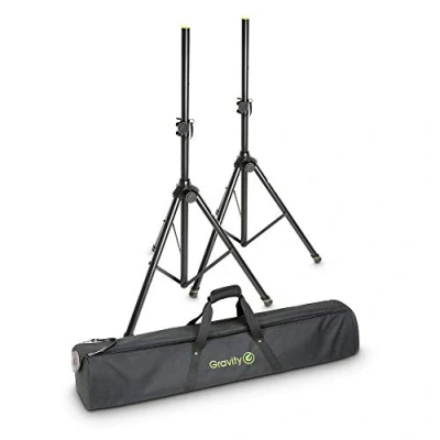 Immagine di Gravity SS 5212 B Set 1 di Supporti per Casse acciaio con borsa il trasporto