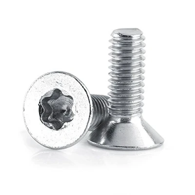 Immagine di Viti a Testa Svasata M4x8 Bulloni in Acciaio Inossidabile con Piatta Macchina, M4 X 8mm 50 Pezzi