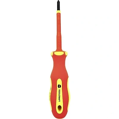 Immagine di TOOLCRAFT PH1 TO 5345751 VDE, Elettronica e meccanica di precisione, Officina Cacciavite a croce PH 1 Lunghezza della lama: 80 mm