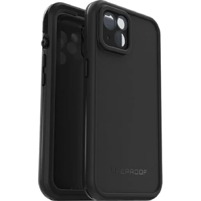 Immagine di Otterbox cover per iPhone 13 LifeProof Fre, resistente a acqua (IP68), shock, sporco e cadute fino 2 metri, sottile con protezione schermo integrata, Nero