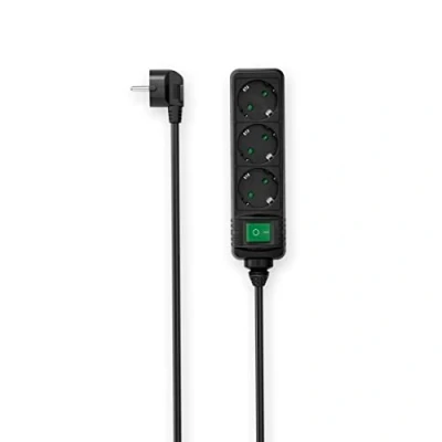 Immagine di Hama 00223004 Multipresa con interruttore Nero Schuko 1 pz.