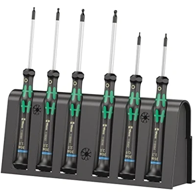 Immagine di Wera 2052/6 Elettronica e meccanica di precisione Kit cacciaviti 6 parti Brugola interna