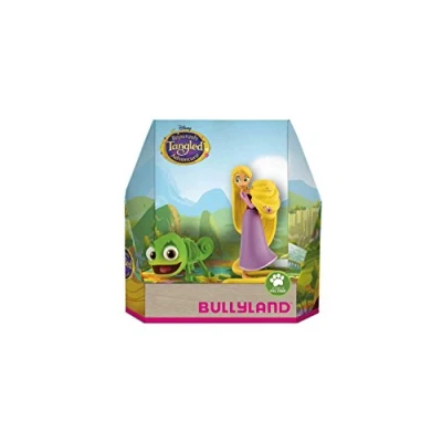 Immagine di Bullyland 13461 Set di statuette da gioco Walt Disney Rapunzel e Pascal, decorate a mano, senza PVC, ottimo regalo per ragazzi ragazze giocare fantasiosi