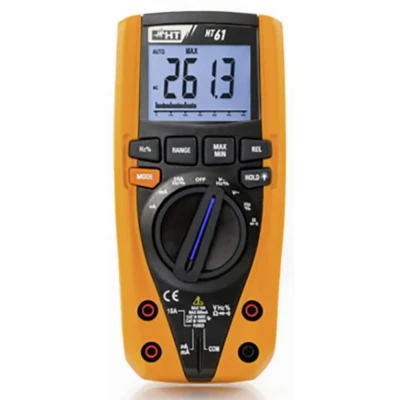 Immagine di HT Instruments HT61 Multimetro portatile digitale CAT III 1000 V, IV 600 V Display (Counts): 4000