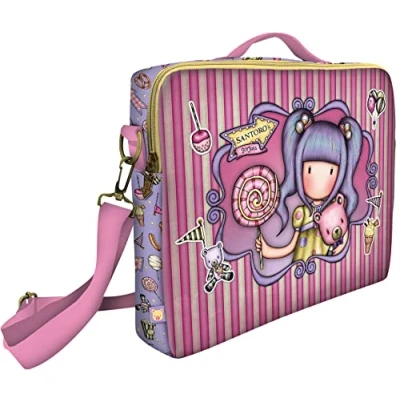Immagine di SAFTA, Tracolla per portatile 14,10&quot; Gorjuss Fairground First Prize 37,5 x 29,5 6 cm Unisex Bambini e ragazzi, multicolore, Talla única