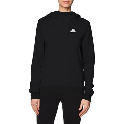 Immagine di NIKE Felpa Cappuccio Donna w Sportswear Club Fleece Funnel neck Hoodie M