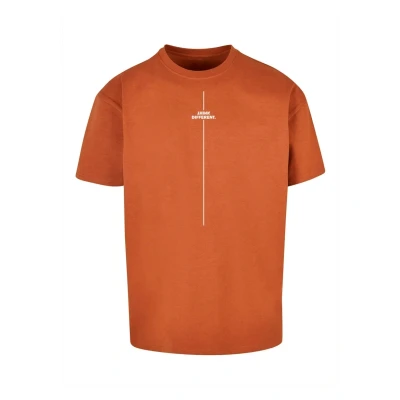 Immagine di Merchcode Think Different Heavy Tshirt con stampa, Uomo, Taglia: Large, Toffee