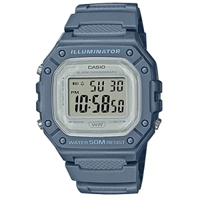 Immagine di CASIO RELOJ Digital Collection Men W 218HC 2AVEF 44MM Azul