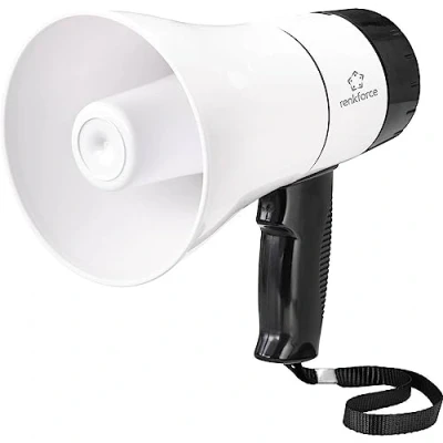 Immagine di Renkforce RF MP 200 Megafono funzione di registrazione, con cinghia supporto