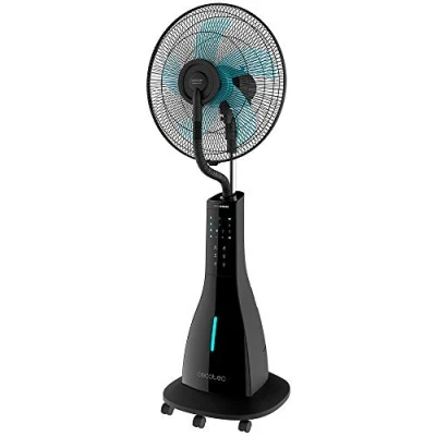 Immagine di Cecotec Ventilatore per nebulizzatore d&#039;acqua con timer EnergySilence 590 Freshessence. 90 W, 5 lame da 40 cm di diametro, oscillanti, 3 velocità, serbatoio litri, motore in rame
