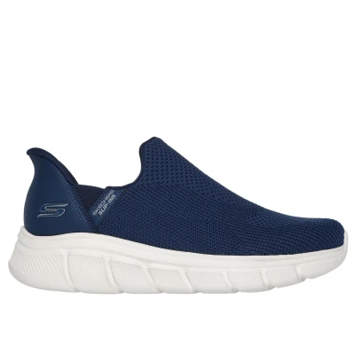 Immagine di Skechers Hands Free Slip ins Bobs B Flex Resilient Edge, Scarpe da Ginnastica Uomo, Tessuto Blu Navy, 42 EU
